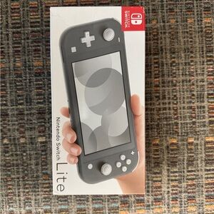 Nintendo Gray Handheld Console Compact Design